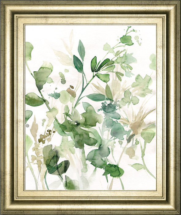 Sage Garden I By Carol Robinson - Framed Print Wall Art - Green