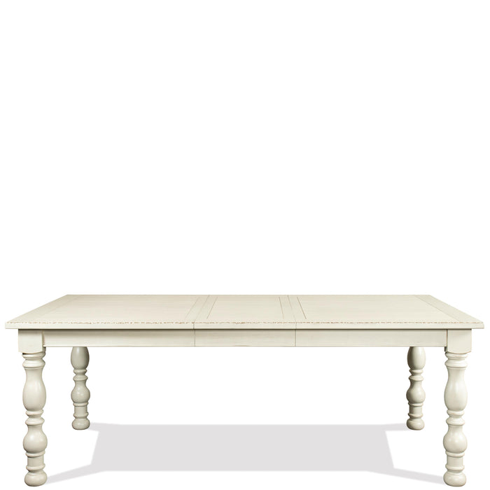 Aberdeen - Rectangle Dining Table - Weathered Worn White