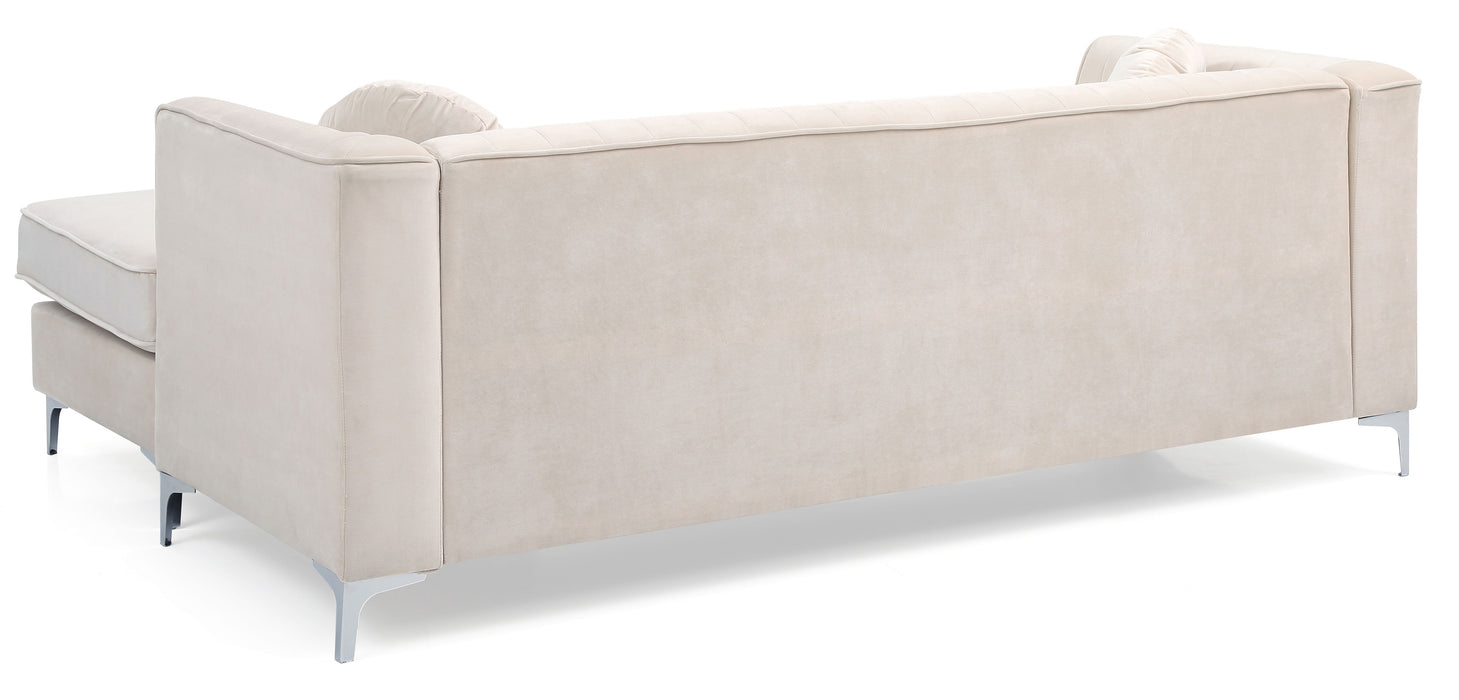Delray - G797B-SC Sofa Chaise (3 Boxes) - Ivory