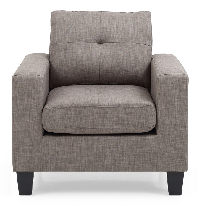 Newbury - G579A-C Club Chair - Gray