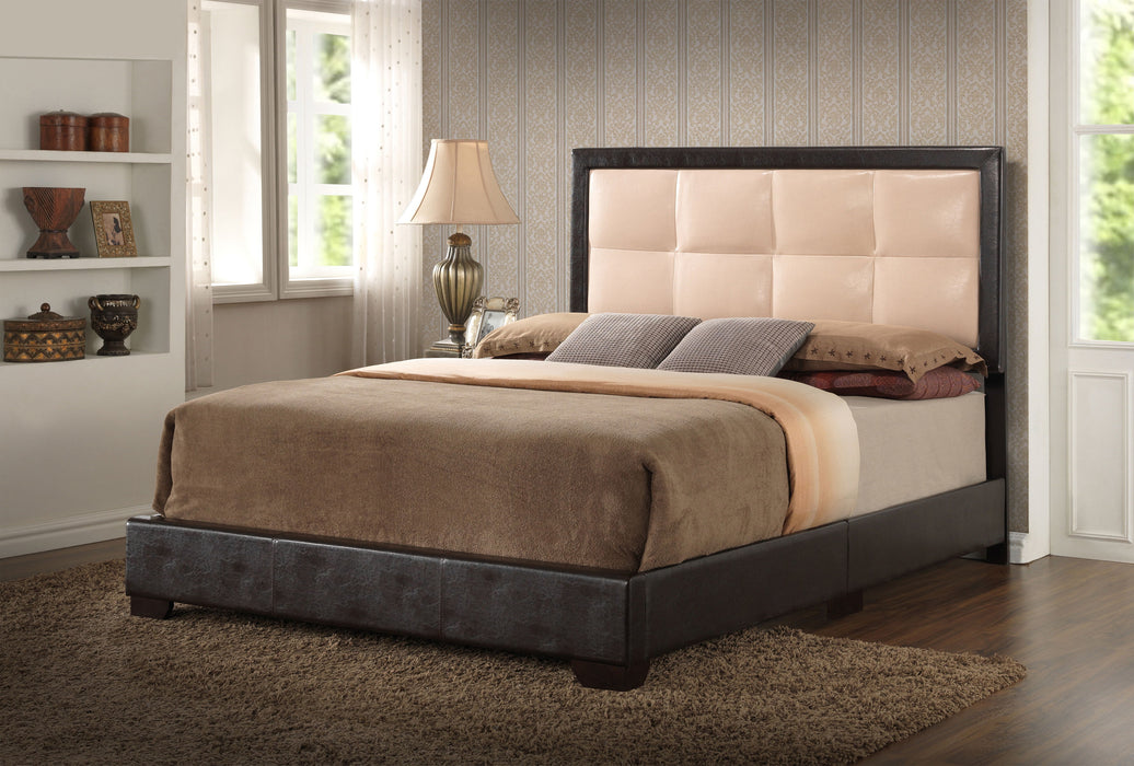 Panello - G2588-QB-UP Queen Bed - Light Brown
