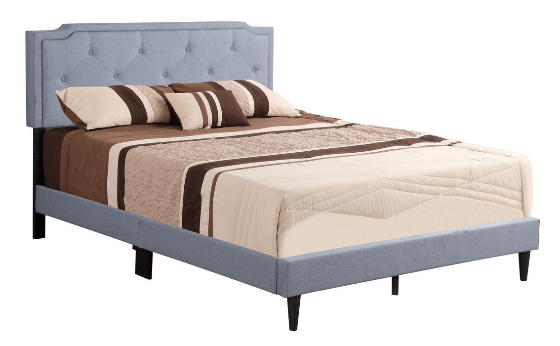 Deb - G1123-FB-UP Full Bed (All in One Box) - Blue