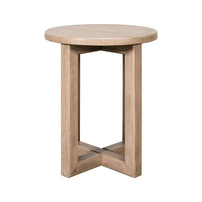 Proximity Place - Chairside Table - Barley Buff