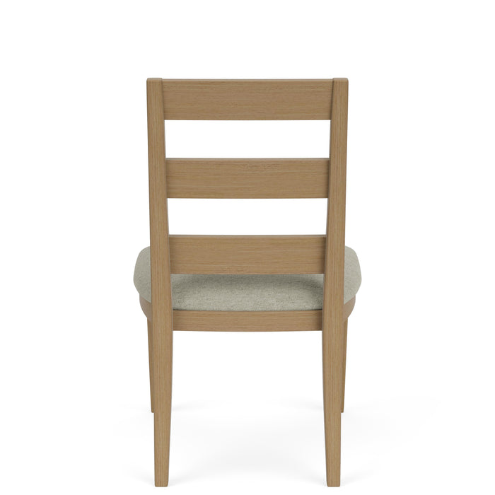 Davie - Side Chair With Uph Seat - Light Brown