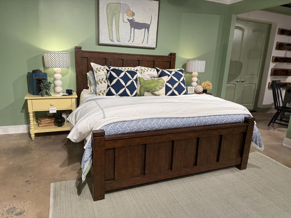 Lake House - Complete Vertical Slat Panel Bed