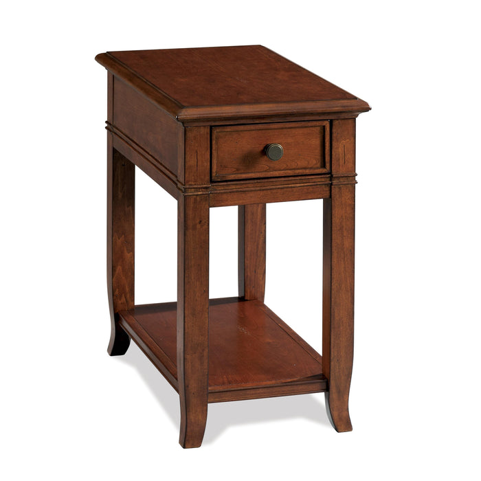 Campbell - Chairside Table - Burnished Cherry