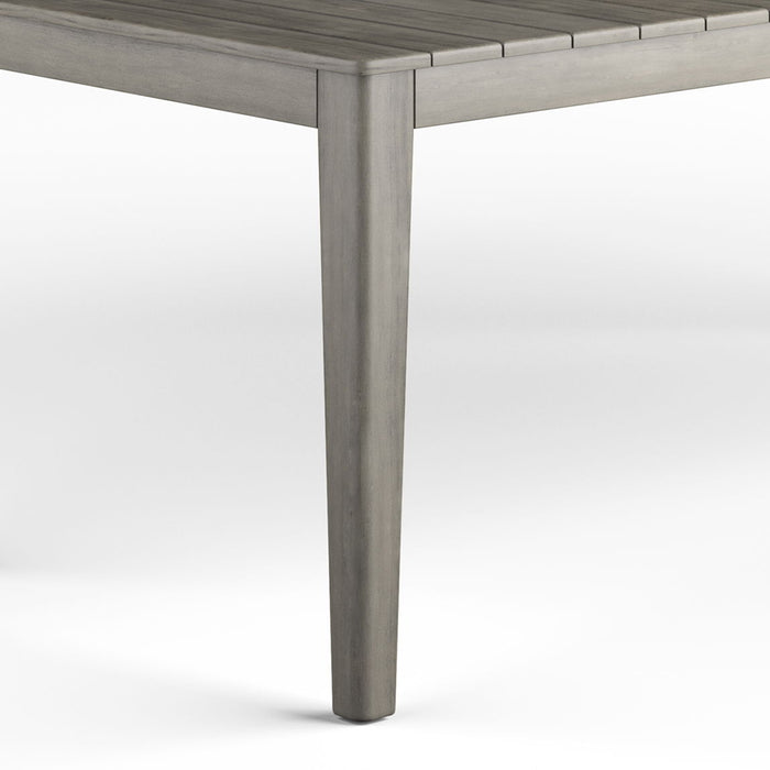 Carmel - Outdoor Dining Table - Distressed Weathered Grey