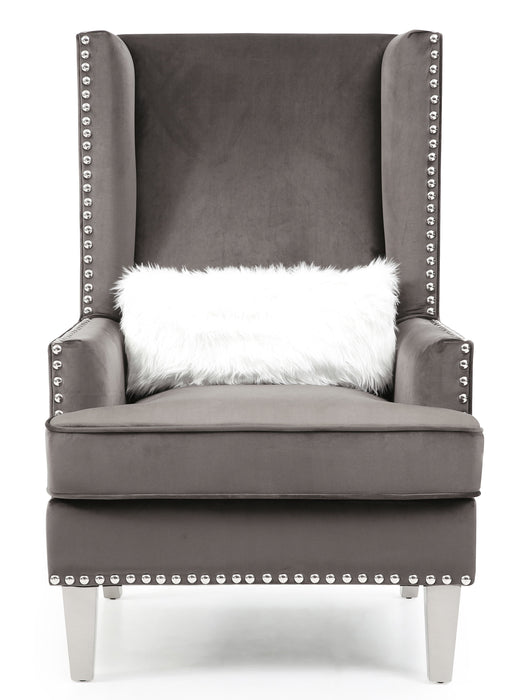 Wilshire - G0951A-AC Chair - Dark Gray