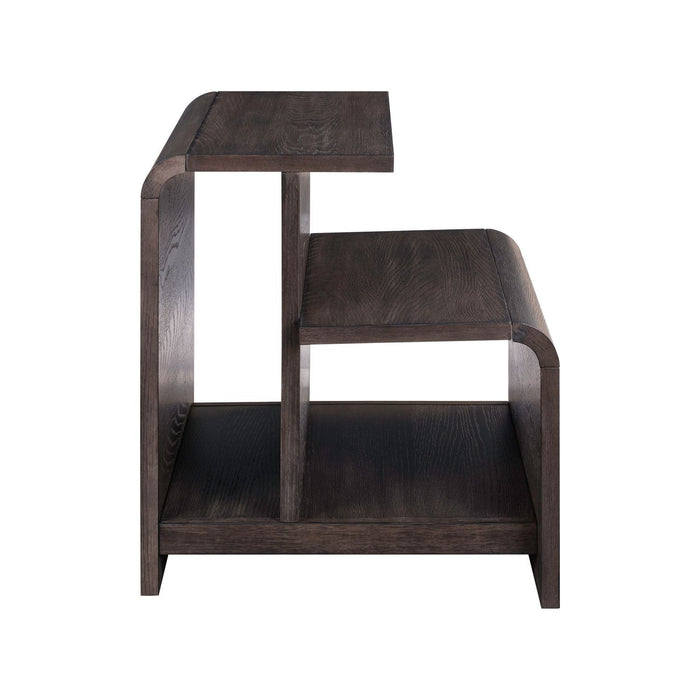 Perspectives - End Table - Espresso