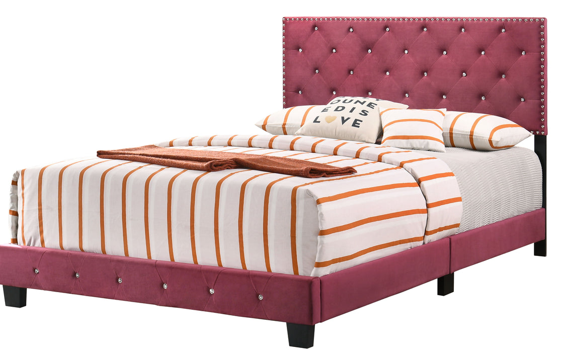 Suffolk - G1403-KB-UP King Bed - Cherry