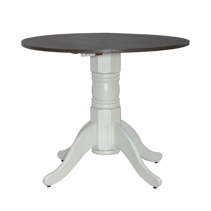 Brook Bay - 3 Piece Dining Room Drop Leaf Table Set