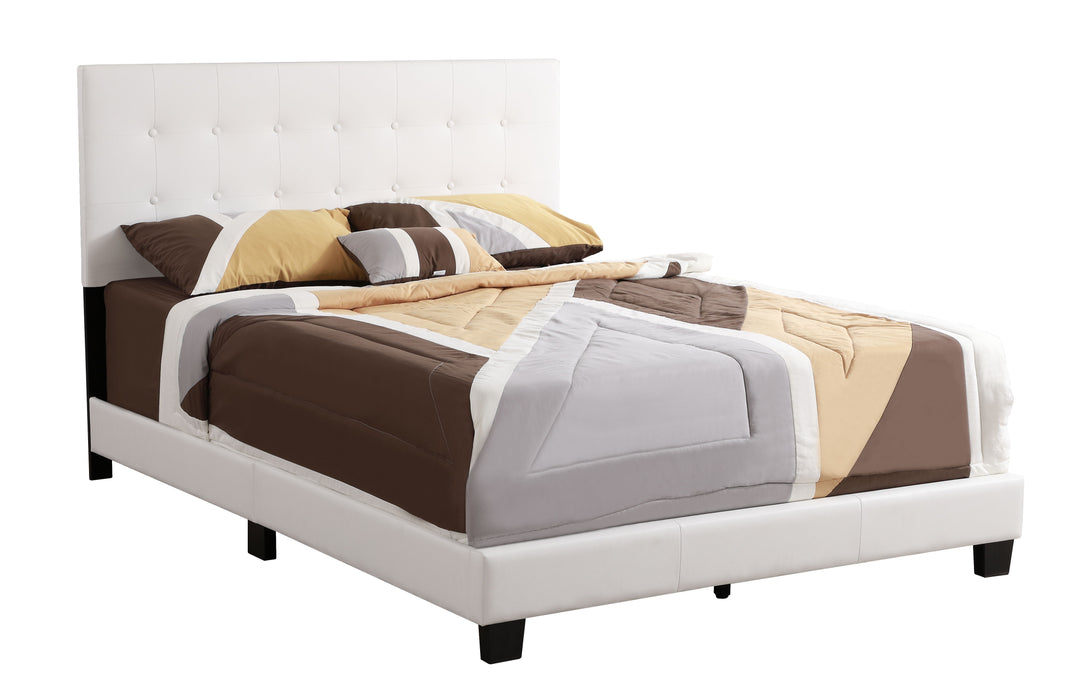 Caldwell - G1305-QB-UP Queen Bed - White
