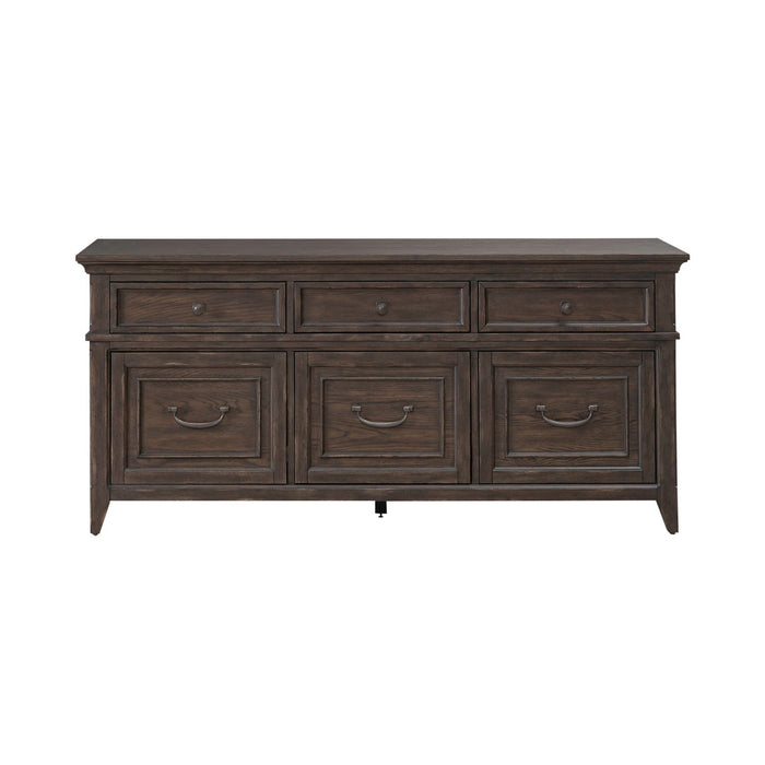 Paradise Valley - Credenza - Saddle Brown