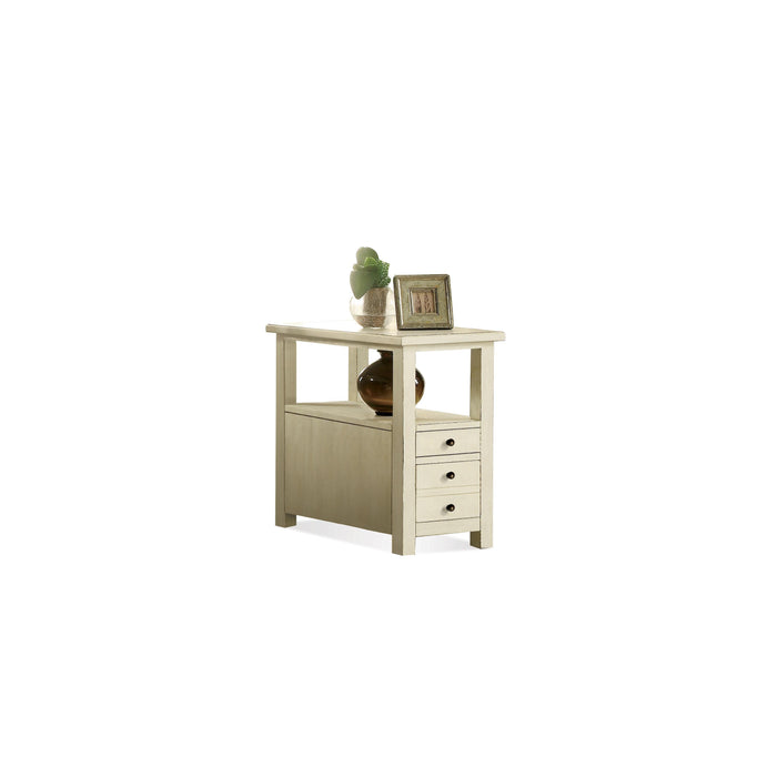 Sullivan - Chairside Table - Country White