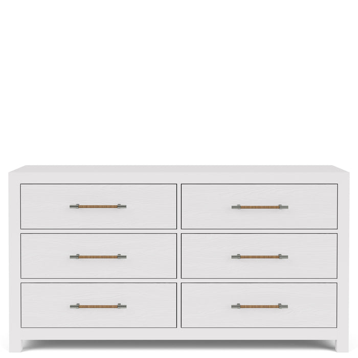 Rosalie - 6 Drawer Dresser - White - White