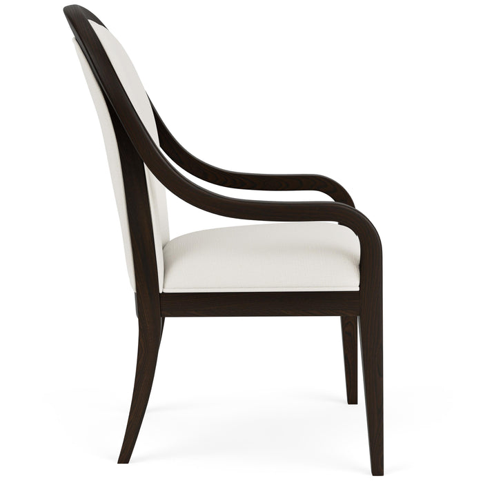 Lydia - Curved Upholstered Chair
