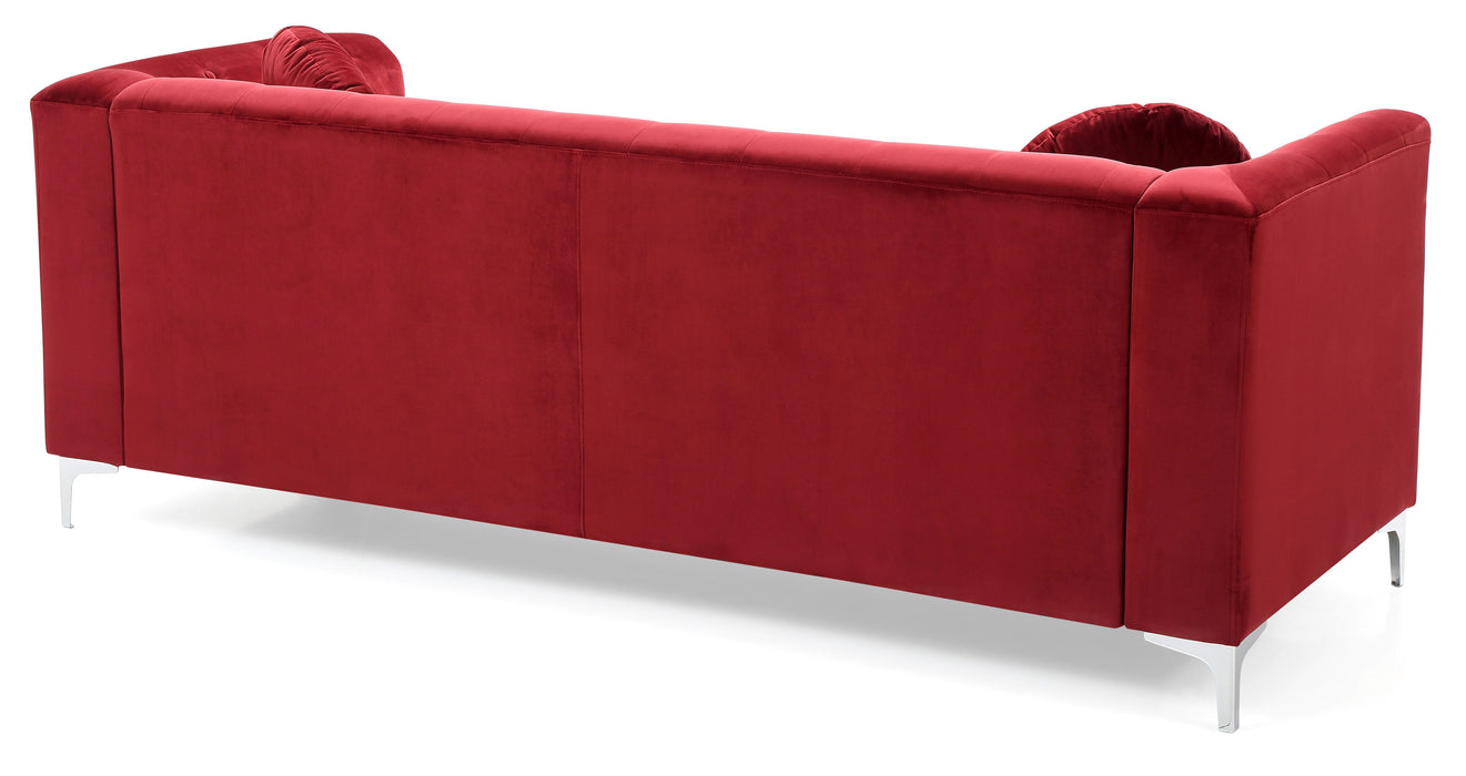 Pompano - G789A-S Sofa (2 Boxes) - Burgundy