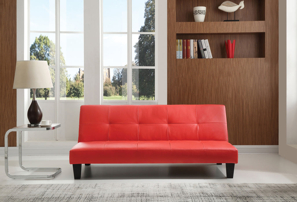 Alan - G112-S Sofa Bed - Red
