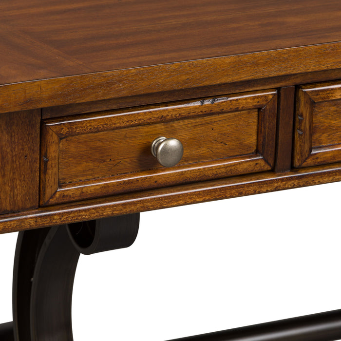 Arlington House - Writing Desk - Cobblestone Brown