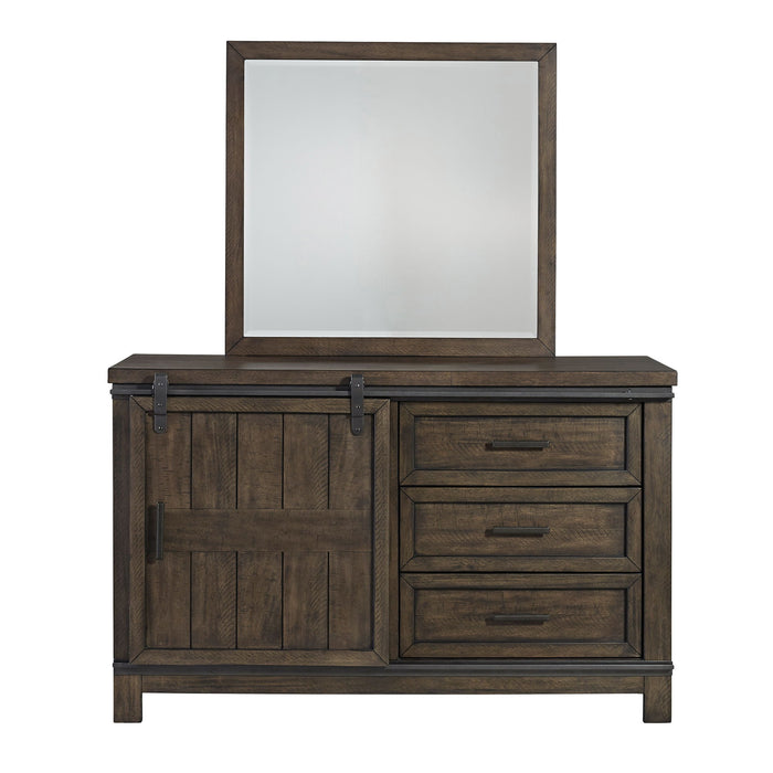 Thornwood Hills - Mirror - Rock Beaten Brown