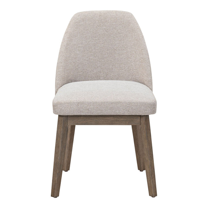Edison - Upholstered Side Chair - Brownstone