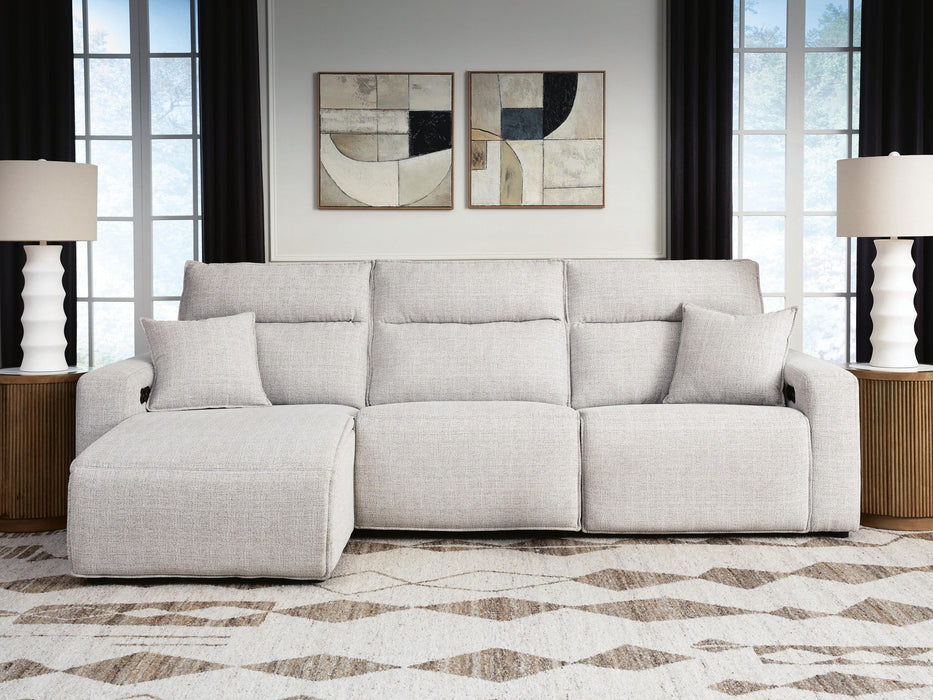 Modmax II - Reclining Sectional - Stone