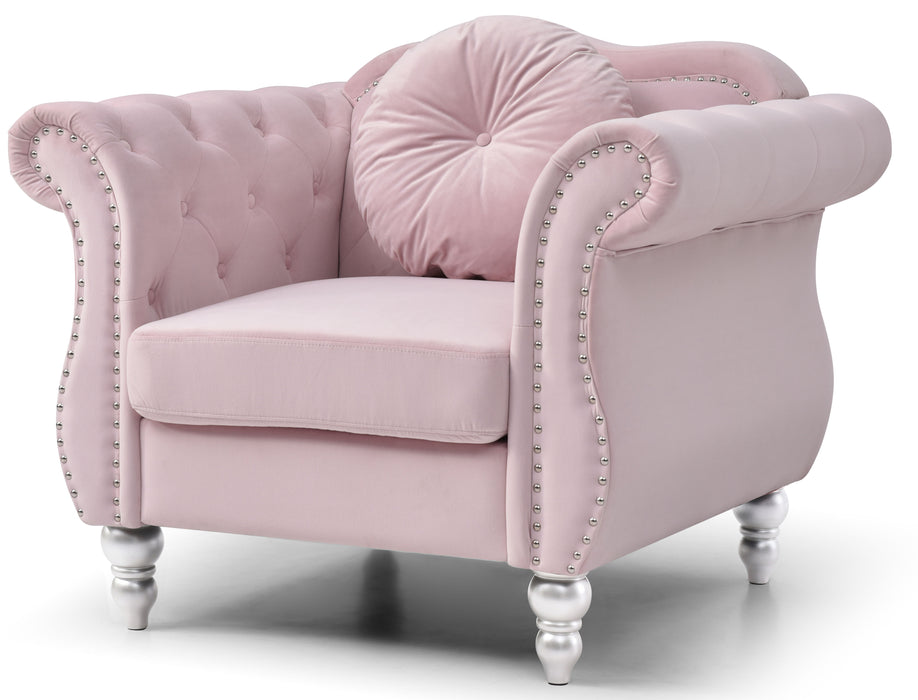 Hollywood - G0664A-C Chair - Pink