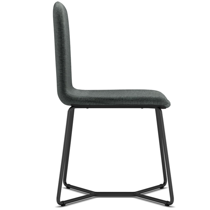 Wilcox - Dining Chair (Set of 2) - Charcoal Grey