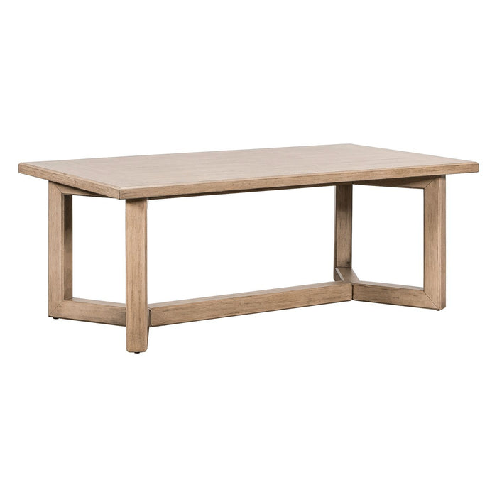 Proximity Place - Rectangular Cocktail Table - Light Brown