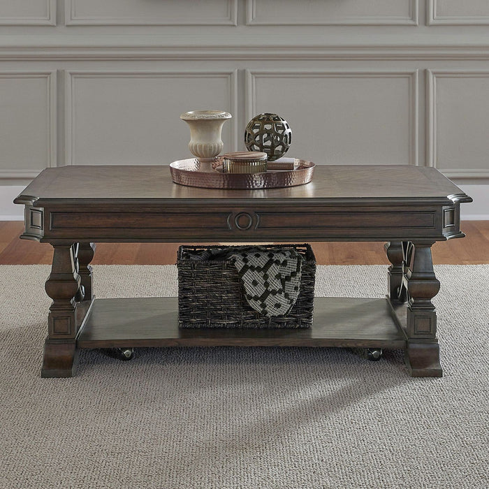 Provence Park - Cocktail Table - Chateau Brown