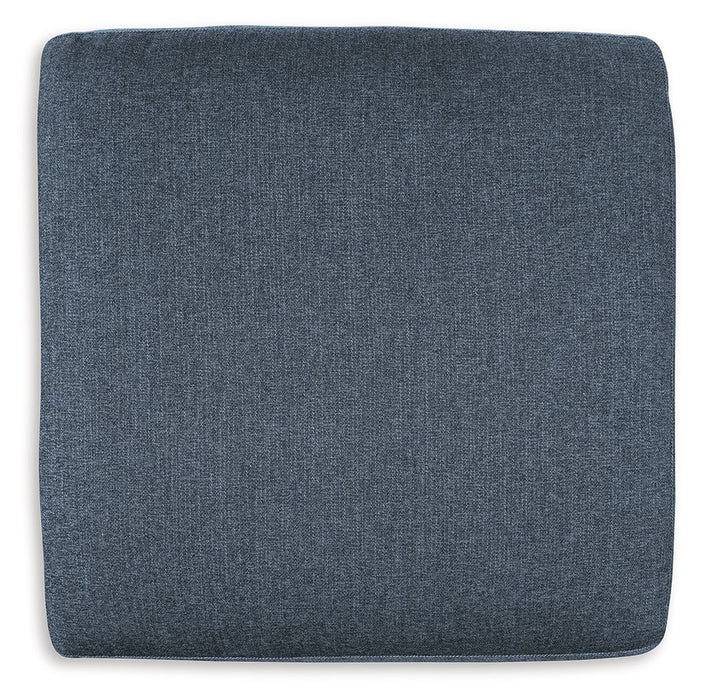 Modmax - Oversized Accent Ottoman - Fabric - Ink