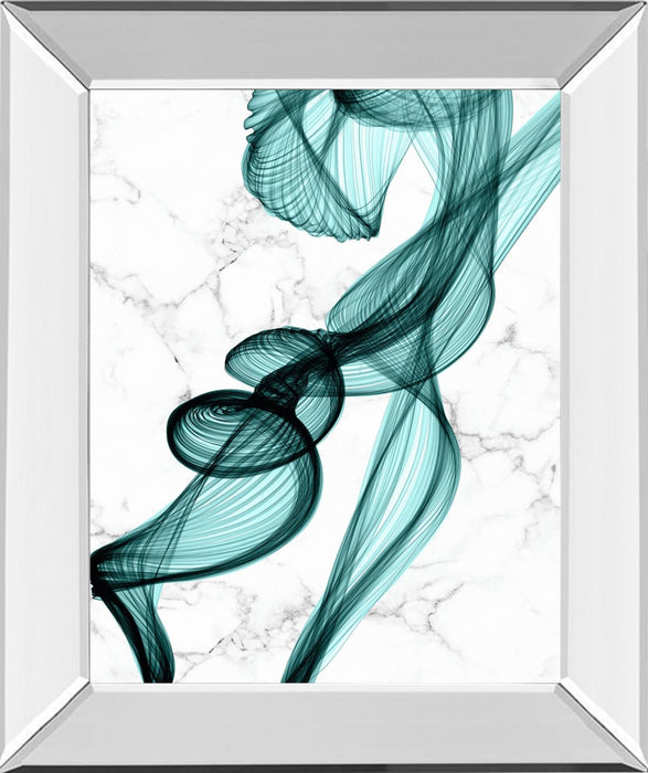 Teal Ribbons II By Irena Orlov - Green