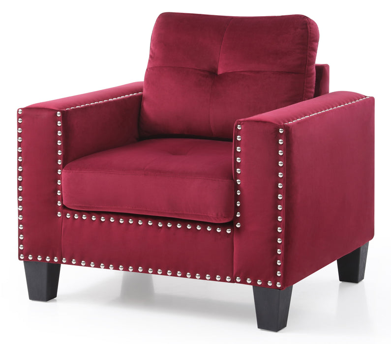 Nailer - G312A-C Chair - Burgundy