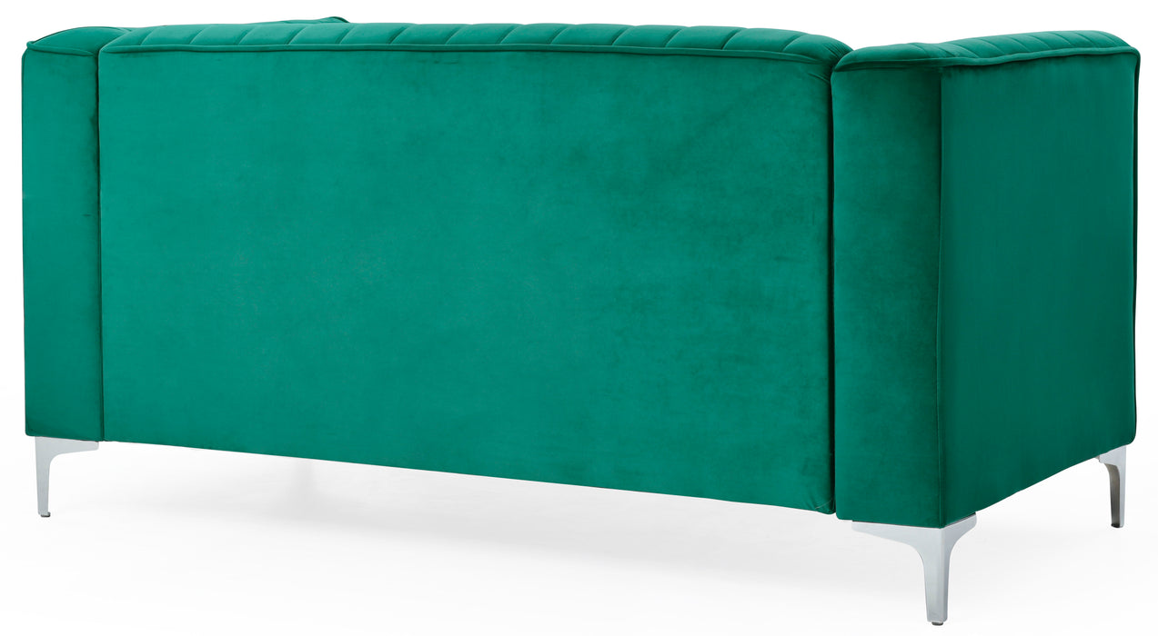 Delray - G792A-L Loveseat (2 Boxes) - Green
