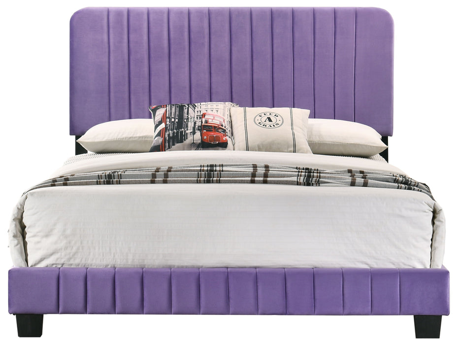Lodi - G0502-FB-UP Full Bed - Purple