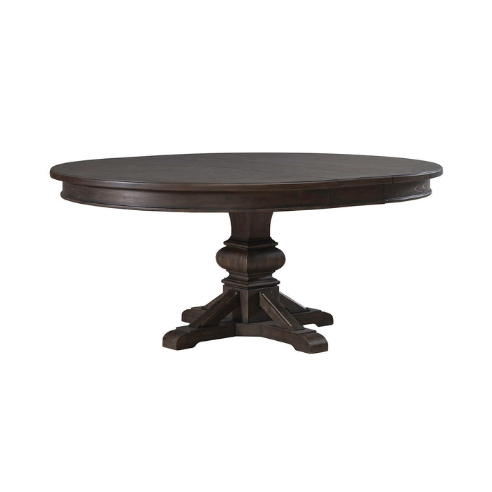 Paradise Valley - Pedestal Table - Saddle Brown