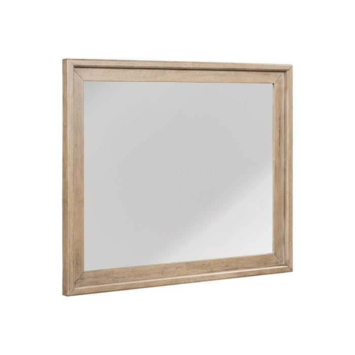 Proximity Place - Landscape Mirror - Barley Buff