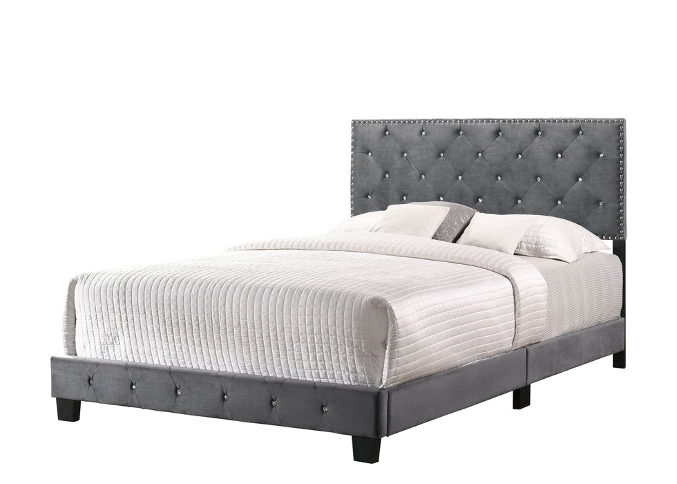 Suffolk - G1401-KB-UP King Bed - Gray