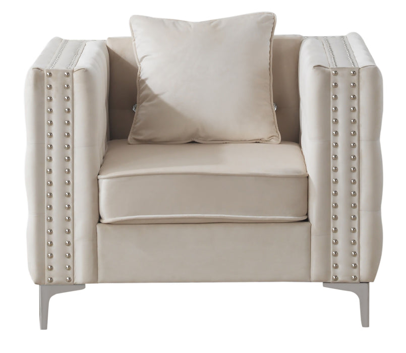 Paige - G827A-C Chair - Ivory