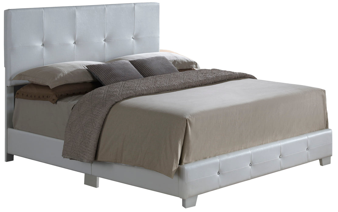 Nicole - G2577-QB-UP Queen Bed - White