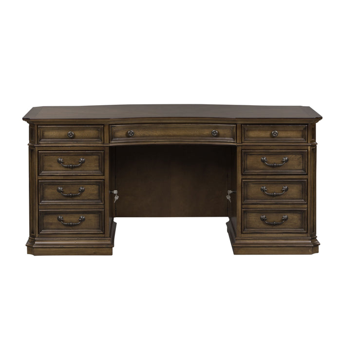 Amelia - Jr Executive Desk - Antique Toffee