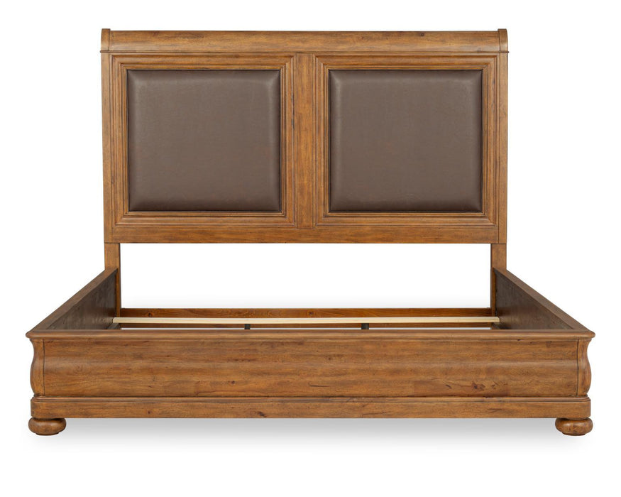 Echelon - Complete Upholstered Sleigh Bed