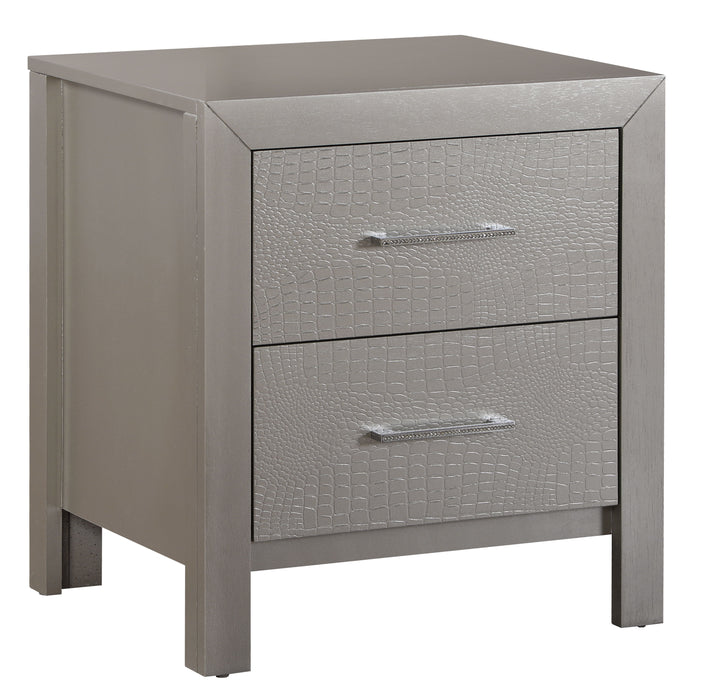 Glades - G4200-N Nightstand - Silver Champagne