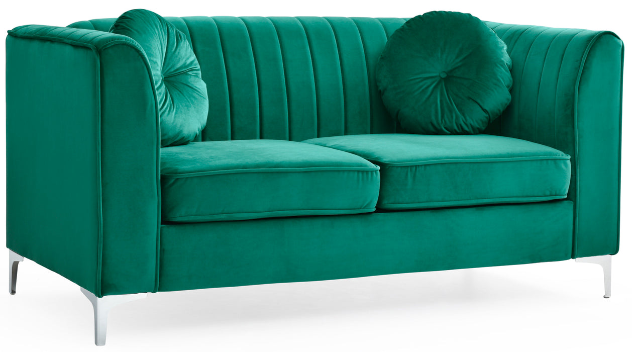 Delray - G792A-L Loveseat (2 Boxes) - Green