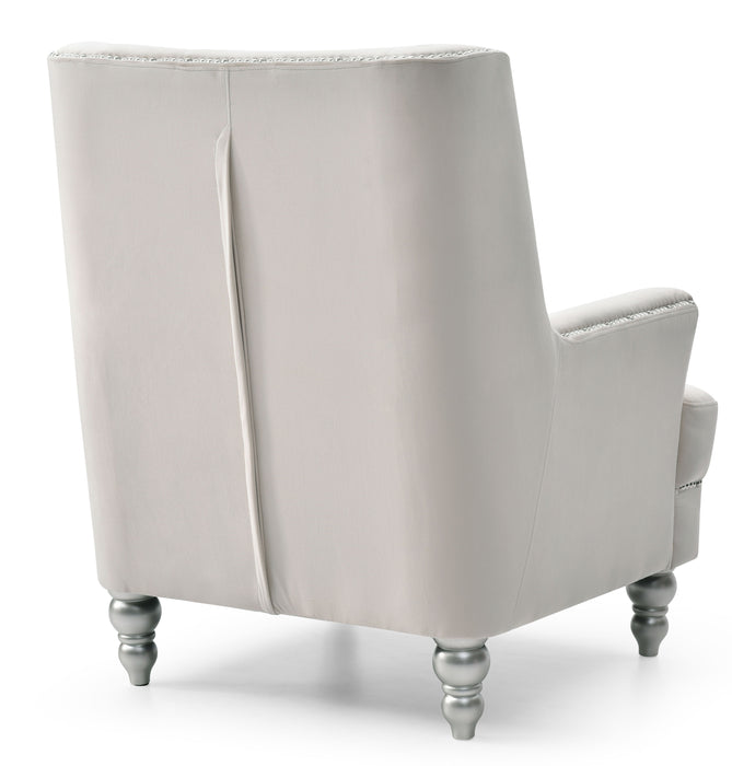 Pamona - G0916-C Chair - Ivory