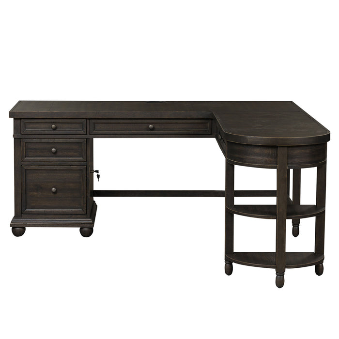 Harvest Home - L Shaped Desk - Chalkboard