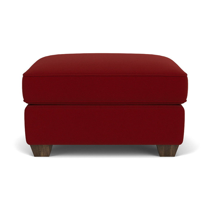 Carson - Ottoman, Heavy Thread Stitching