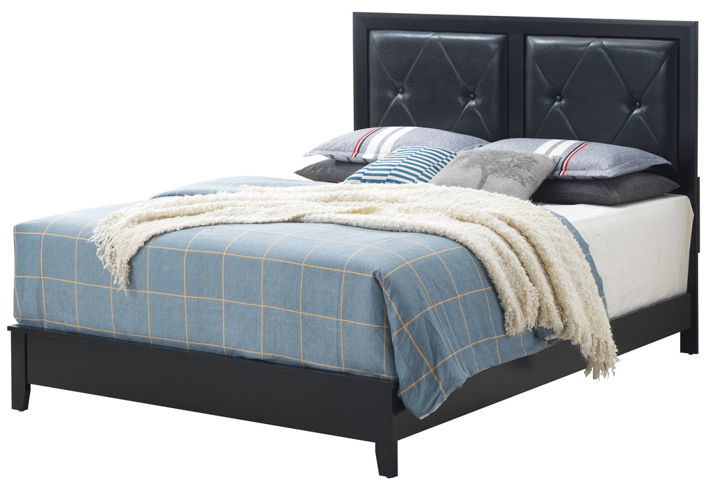 Primo - G1336A-QB Queen Bed - Black