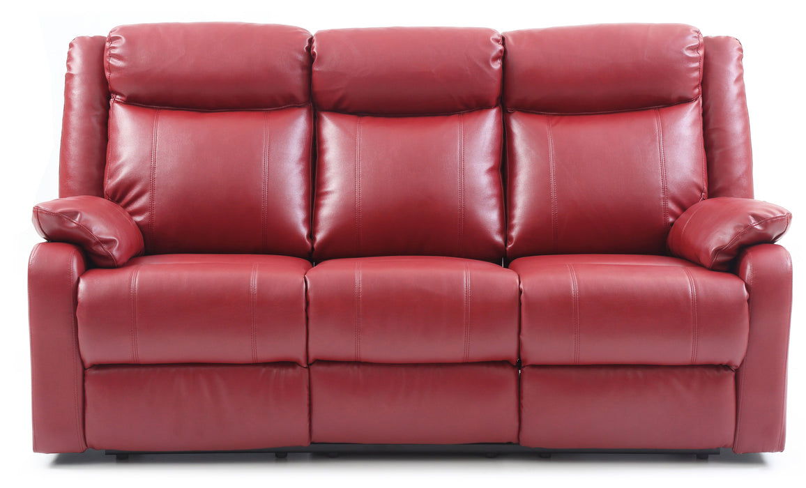 Ward - G765A-RS Double Reclining Sofa - Red