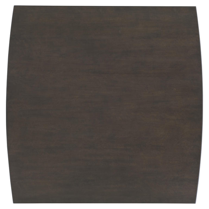 Caldwell - Complete Counter Height Dining Table With Storage Base - Espresso